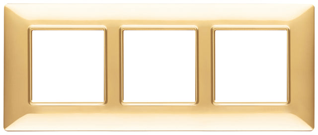 Vimar Plana Plate 6M Technopolymer Polished Gold
