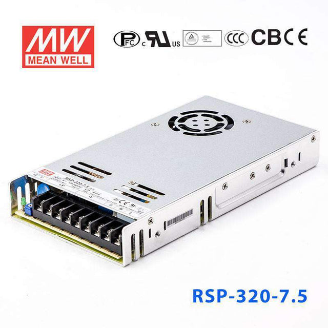 Mean Well RSP-320-7.5 Power Supply 300W 7.5V 40A