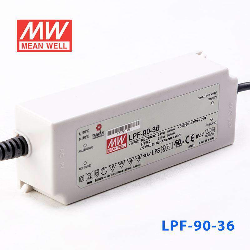 Mean Well LPF-90-36 Power Supply 90W 36V 2.5A - PHOTO 1