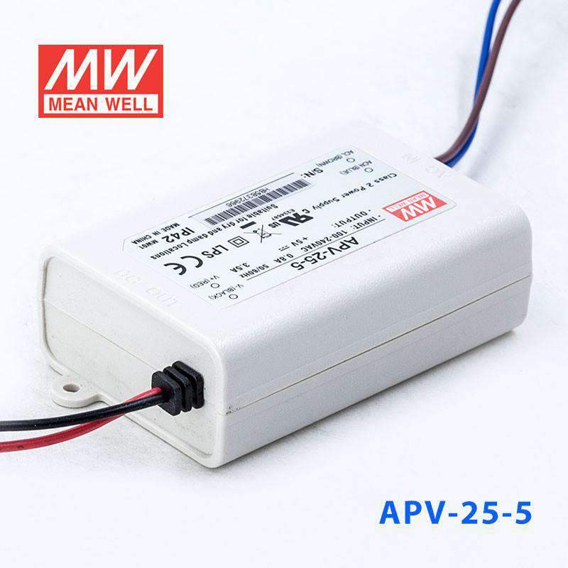 Mean Well APV-25-5 Power Supply 16W 5V - PHOTO 1