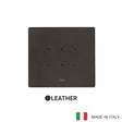 Vimar Eikon Tactil Plate 3M Leather Tobacco