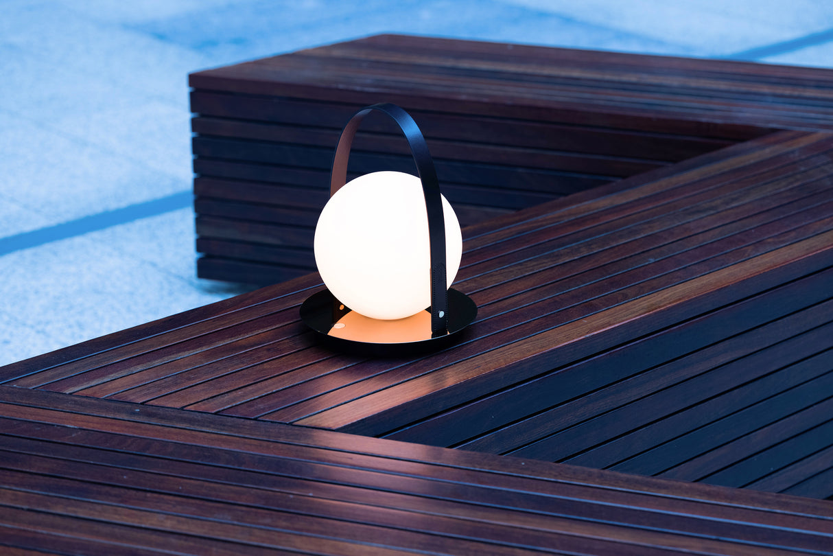 Pablo Table Bola Lantern Brass / Black - PHOTO 18
