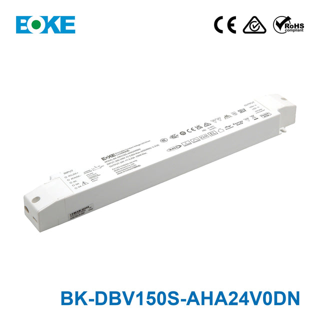 BOKE BK-DBV150S-AHA24V0DN 150W 24V DALI-2 LED Driver 6.25A