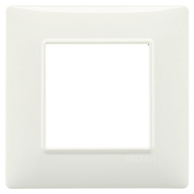 Vimar Plana Plate 2M Technopolymer Ivory - Square