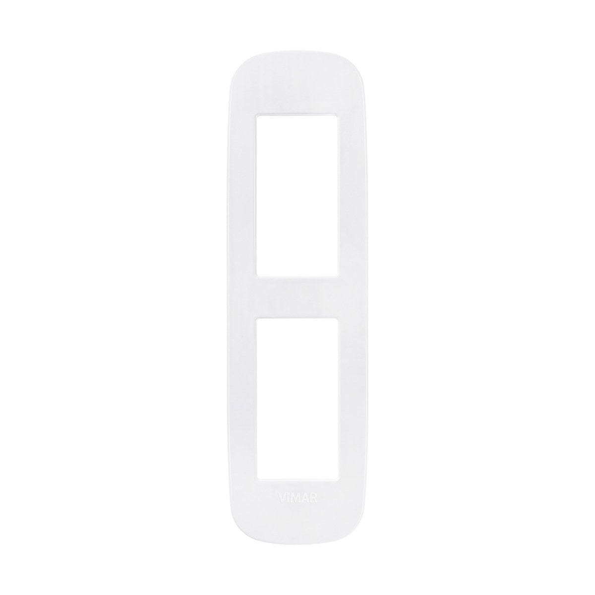 Vimar Arke Round Plate 2Mpan Technopolymer White