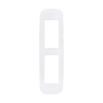Vimar Arke Round Plate 2Mpan Technopolymer White