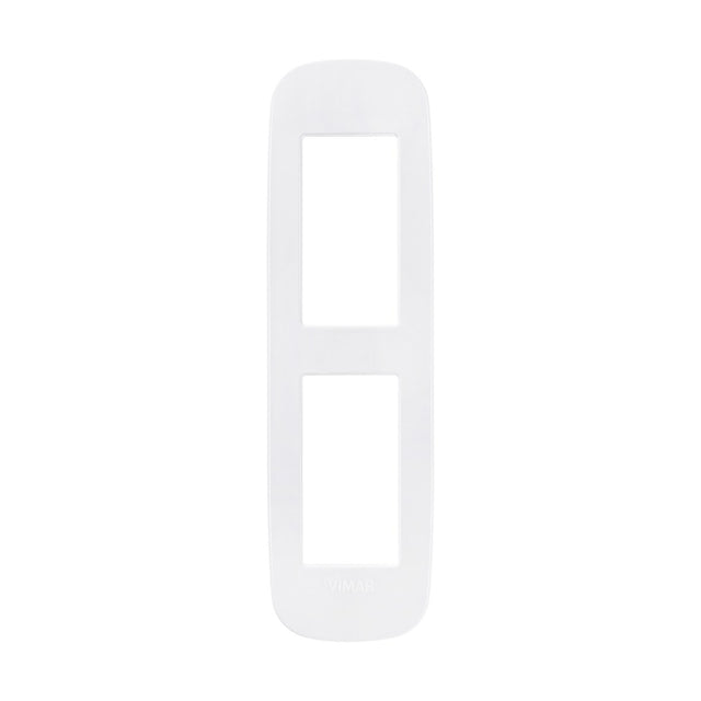 Vimar Arke Round Plate 2Mpan Technopolymer White