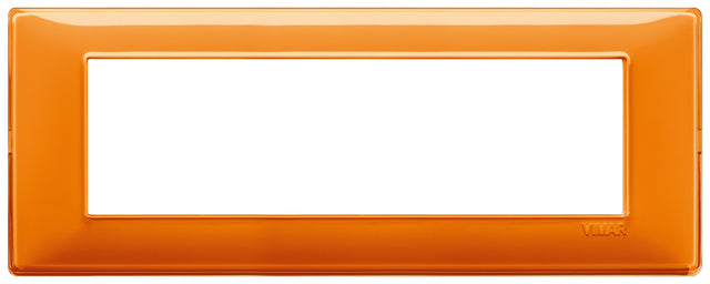 Vimar Plana Plate 7M Technopolymer Reflex Orange