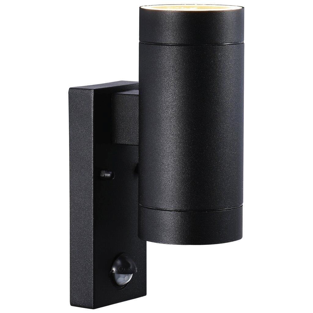 Nordlux Wall Tin Maxi Sensor Black Up-down Light