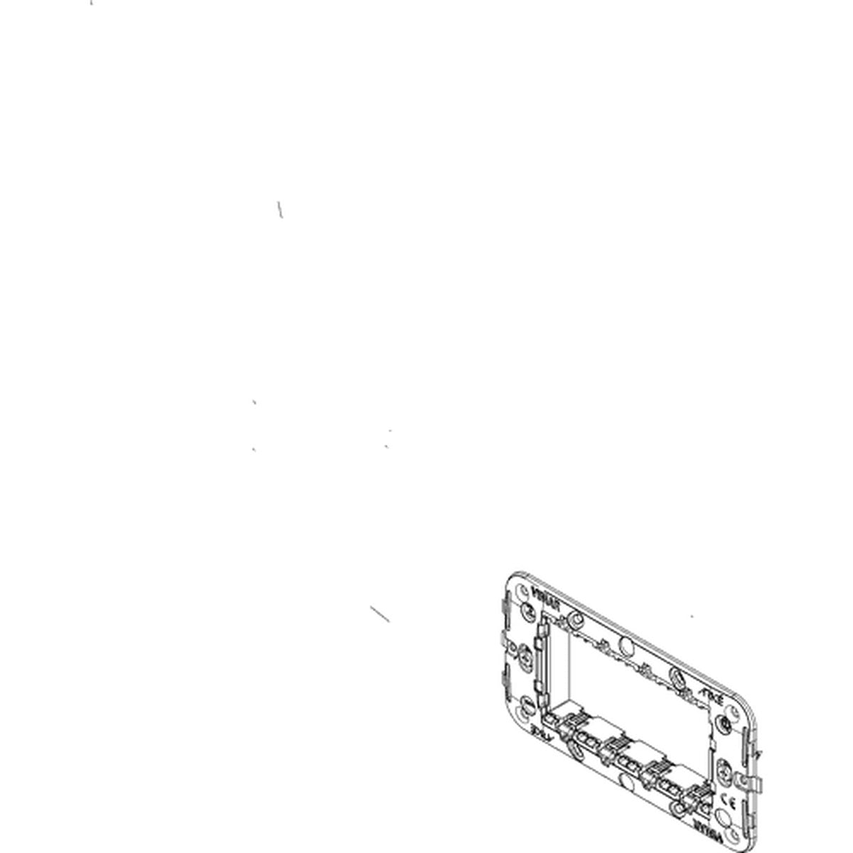Vimar Arke Frame 4M + Screws - PHOTO 2