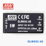 Mean Well DLW05C-05 DC-DC Converter - 5W - 36~72V in ±5V out 500mA - PHOTO 2