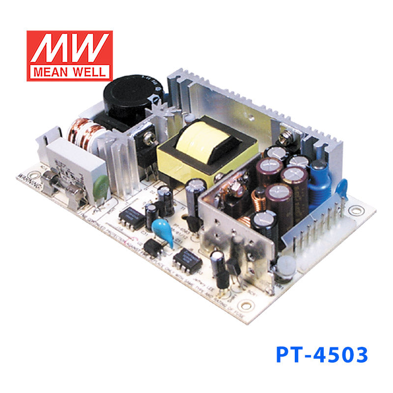 Mean Well PT-4503 Power Supply 45W 5V 5V 12V 4A