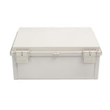 Boxco Q-Series 300×300×160mm Plastic Enclosure, IP67, IK08, ABS, Transparent Cover, Plastic Hinge and Latch Type - PHOTO 1