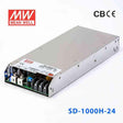 Mean Well SD-1000H-24 DC-DC Converter - 980W - 72~144V in 24V out 40A