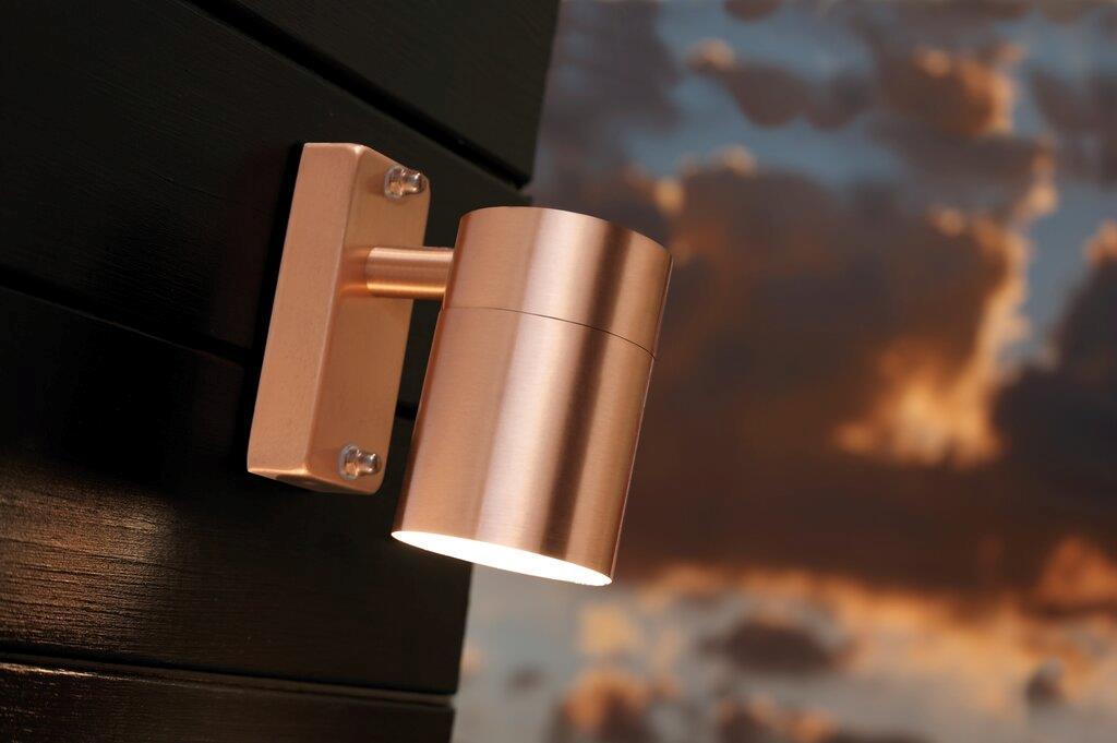 Nordlux Tin Single Wall Light Copper DFS - PHOTO 1