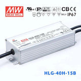 Mean Well HLG-40H-15B Power Supply 40W 15V - Dimmable 2.67A