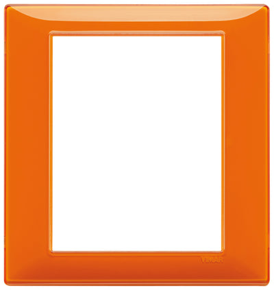 Vimar Plana Plate 8M Technopolymer Reflex Orange