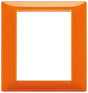Vimar Plana Plate 8M Technopolymer Reflex Orange