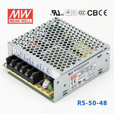 Mean Well RS-50-48 Power Supply 50W 48V 1.1A