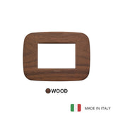 Vimar Arke Round Plate 3M Wood Walnut