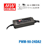 Mean Well PWM-90-24DA2 Power Supply 90W 24V DALI2 3.75A