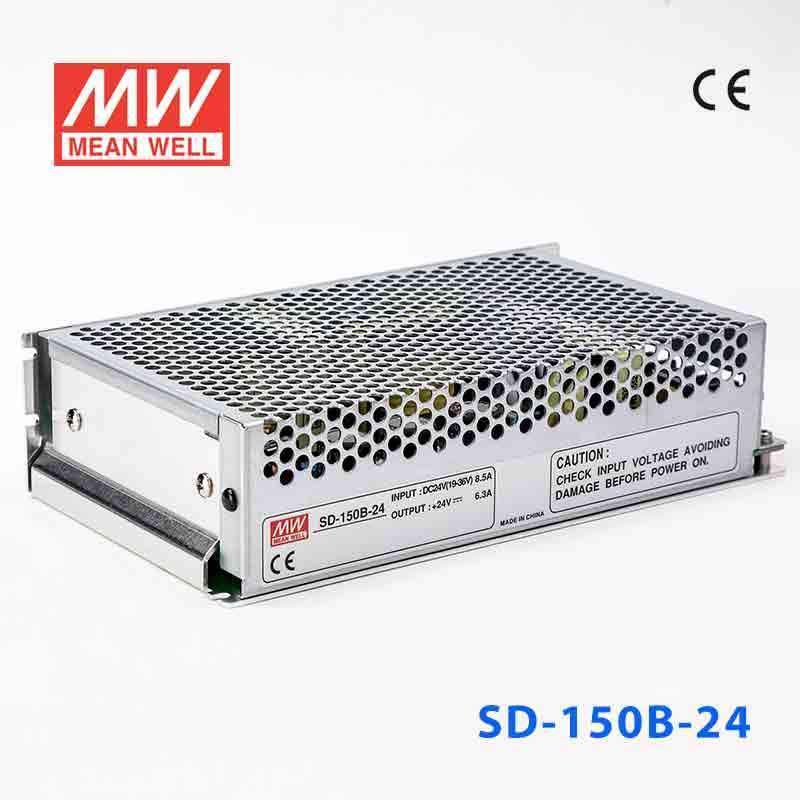 Mean Well SD-150B-24 DC-DC Converter - 150W - 19~36V in 24V out 6.5A
