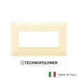 Vimar Plana Plate 5M BS Technopolymer Beige
