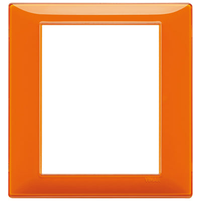 Vimar Plana Plate 8M Technopolymer Reflex Orange
