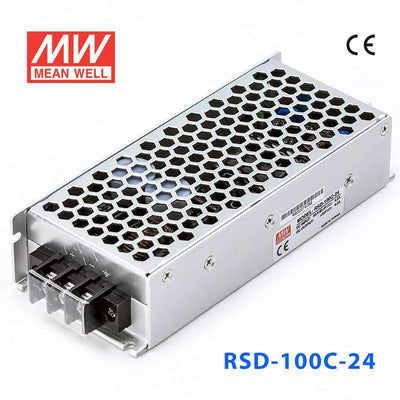 Mean Well RSD-100C-24 DC-DC Converter - 100.8W - 33.6~62.4V in 24V out 4.2A