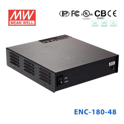 Mean Well ENC-180-48 Desktop Type Chargers 180W 57.6V 3A - 3-stage programmable charger