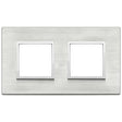 Vimar Eikon Evo Plate 4M (2+2) 71MM Aluminium Grey