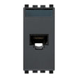 Eikon RJ45 Cat 6 Netsafe UTP 110 Outlet Grey