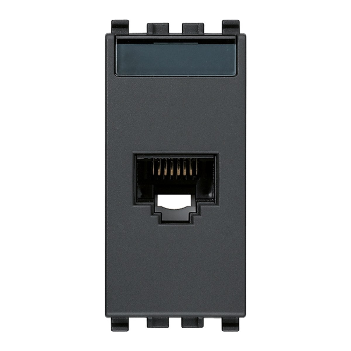 Eikon RJ45 Cat 6 Netsafe UTP 110 Outlet Grey