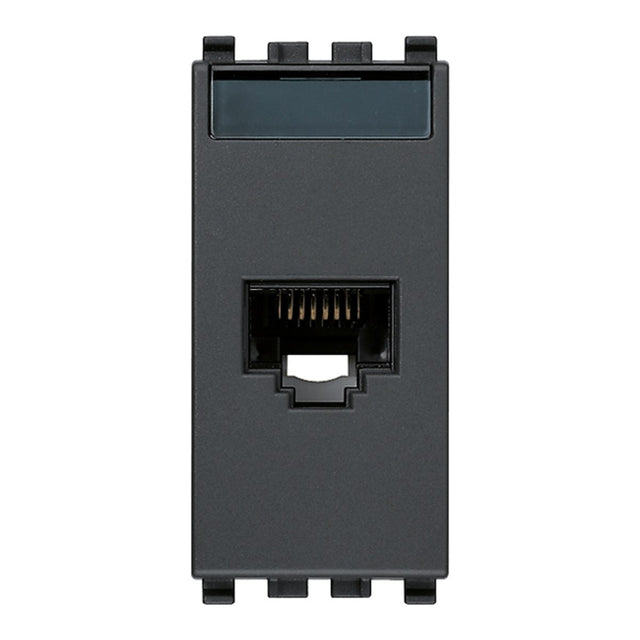 Eikon RJ45 Cat 6 Netsafe UTP 110 Outlet Grey