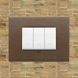 Vimar Eikon Metal 3 Gang Switch - Dark Bronze - 16A - PHOTO 4