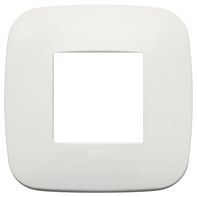 Vimar Arke Round Plate 2M Metal Matt Pearl