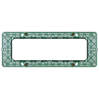 Vimar VM-14617 Frame 7M with Screws Green