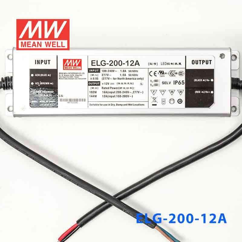 Mean Well ELG-200-12A Power Supply 192W 12V - Adjustable - PHOTO 2