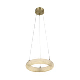 Archilight Alabaster - Stone Halo Pendant 340