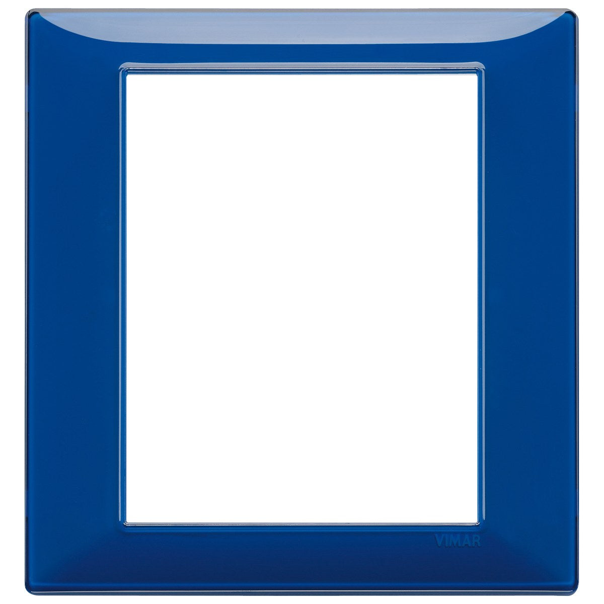 Vimar Plana Plate 8M Technopolymer Reflex Sapphire