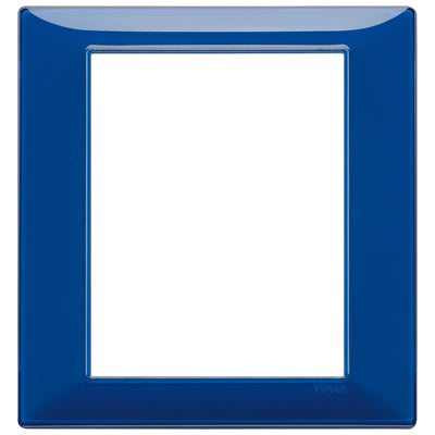 Vimar Plana Plate 8M Technopolymer Reflex Sapphire