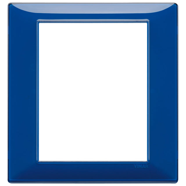 Vimar Plana Plate 8M Technopolymer Reflex Sapphire