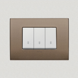 Vimar Arke Metal 3 Gang switch - Dark Bronze - 16A - PHOTO 4
