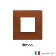 Vimar Arke Classic Plate 2M Cherry Wood - Square