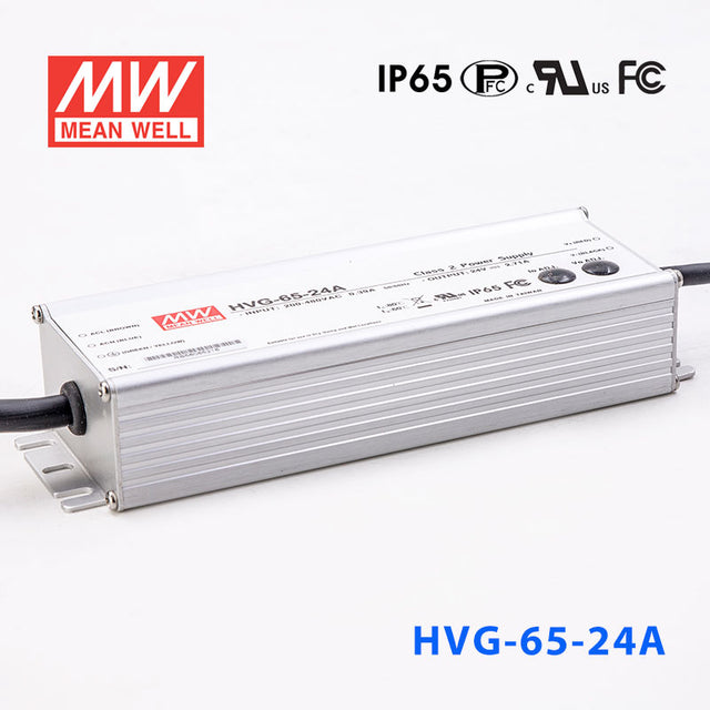 Mean Well HVG-65-24A Power Supply 65W 24V - Adjustable