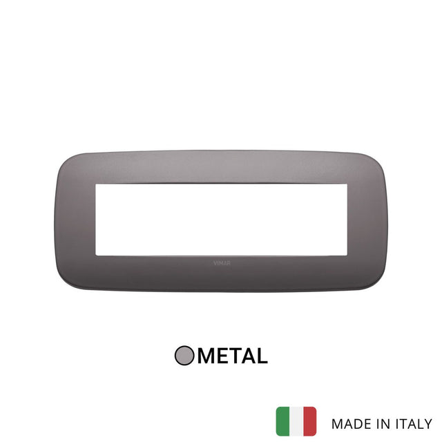 Vimar Arke Round Plate 7M Metal Dark Nickel