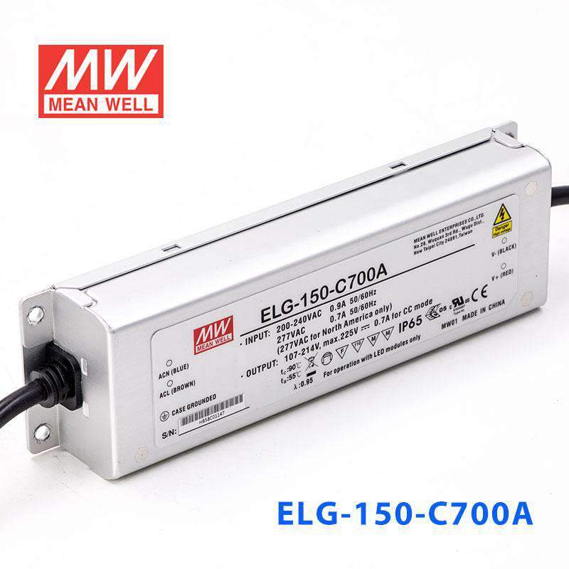 Mean Well ELG-150-C700A Power Supply 150W 700mA - Adjustable - PHOTO 1