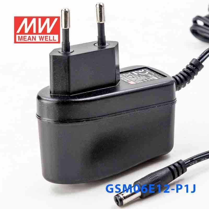 Mean Well GSM06E12-P1J Power Supply 06W 12V 500mA - PHOTO 1
