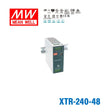 Mean Well XTR-240-48 Three Phase Din Rail Power Supply 240W 48V - Screw Terminal 5A