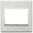 Vimar Eikon Evo Plate 3M Aluminium Grey